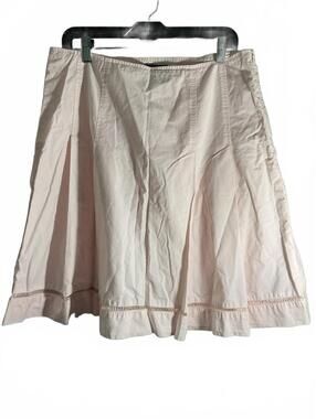 Vintage Express Light Pink  Pastel Pleated A-Line Skirt  Feminine Ballet Size 12